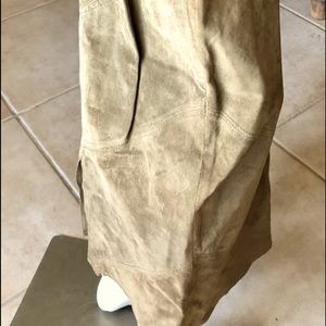 Double D Leather Skirt